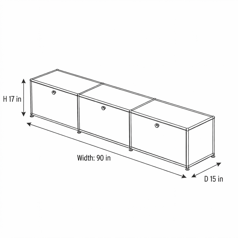 Beige / 3-Module