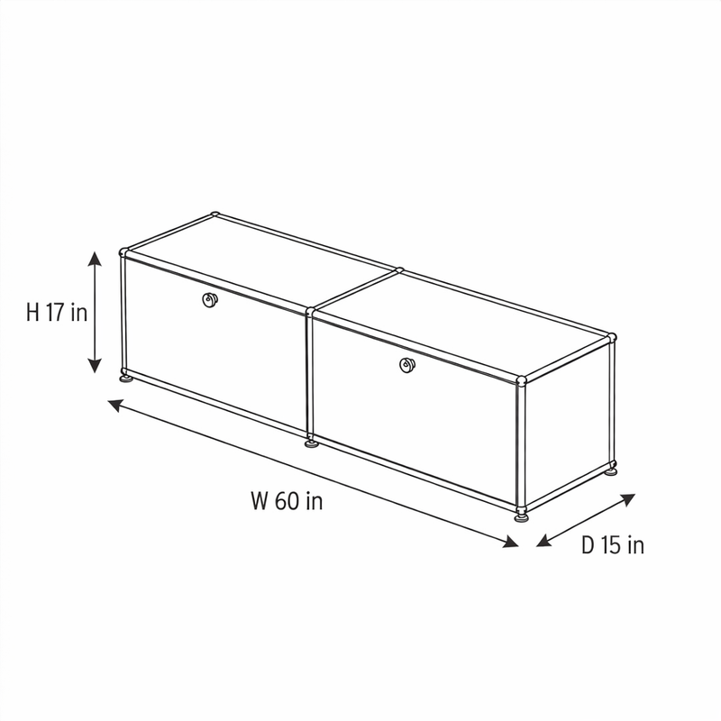 Beige / 2-Module