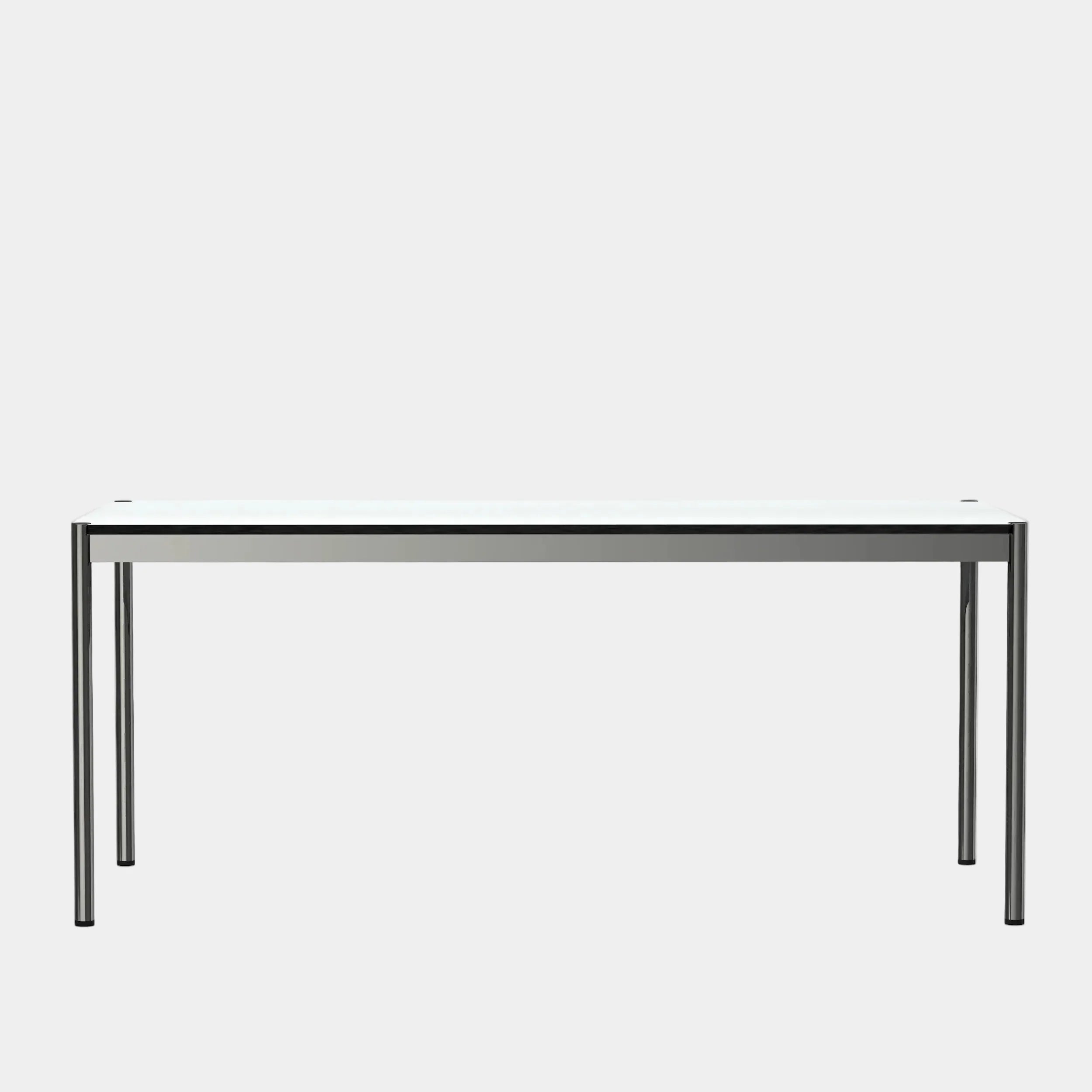 USM Haller table pearl gray white laminate (T59)