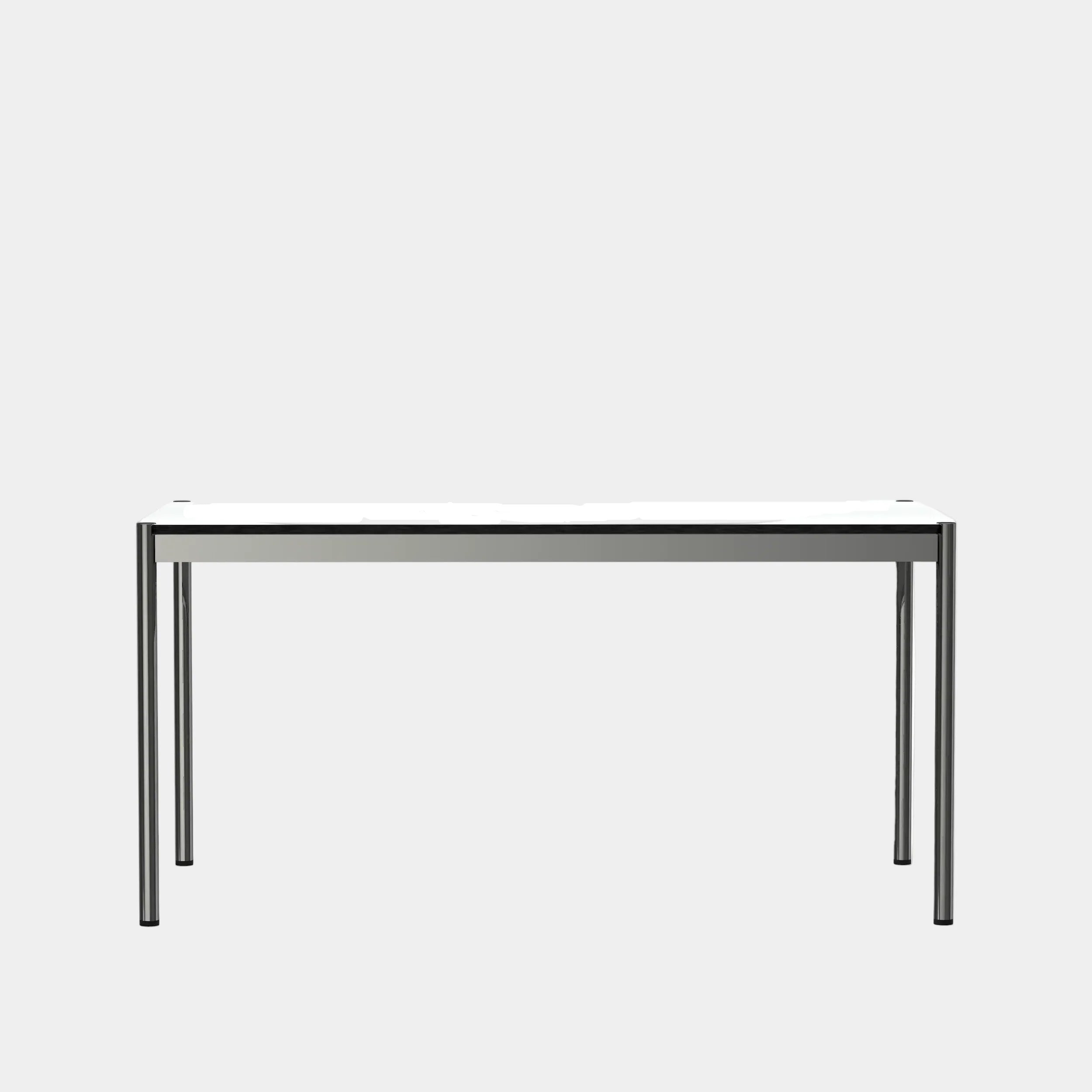 USM Haller table pearl gray white laminate (T59)