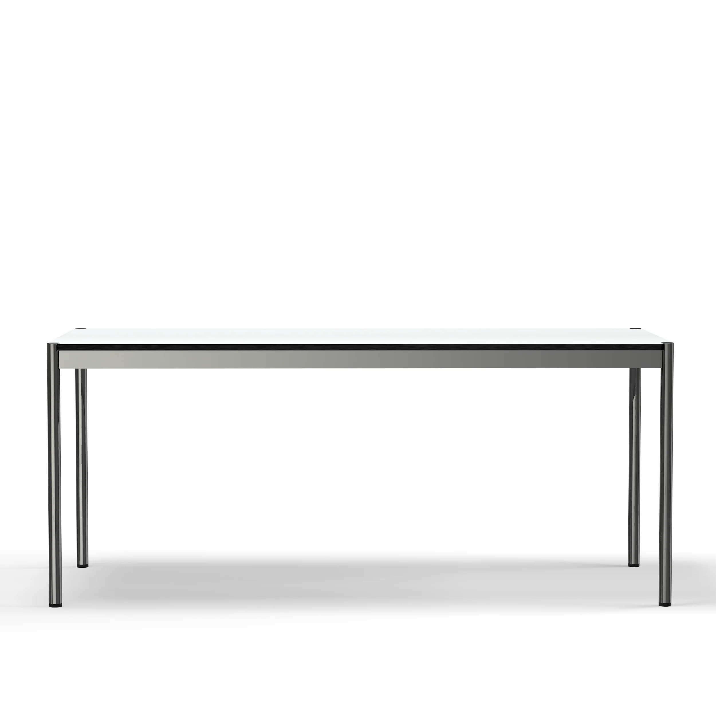 USM Haller table pearl gray white laminate (T59)