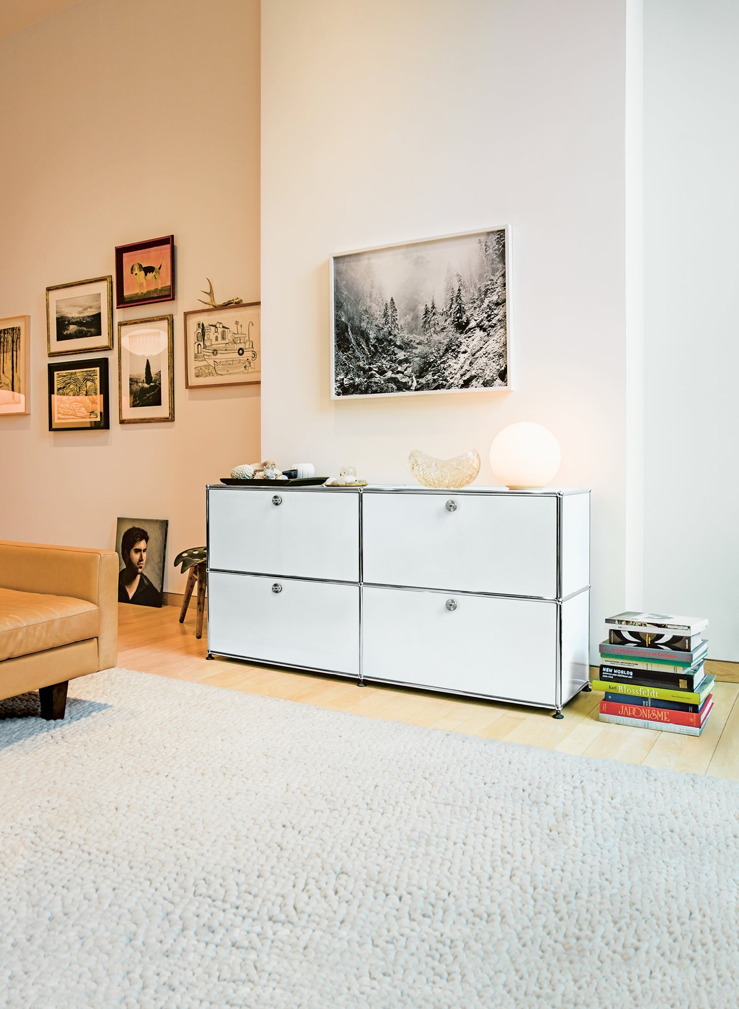 USM Haller file credenza (E2F)