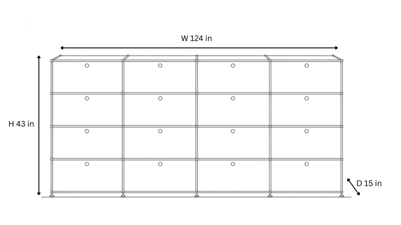 Beige / 4-Module
